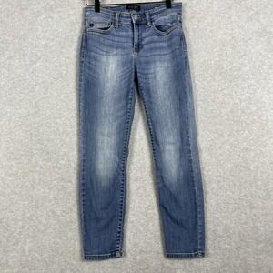 Judy Blue High Rise Relaxed Fit Jeans Womens 5/27 Stretch Minimalist Casual